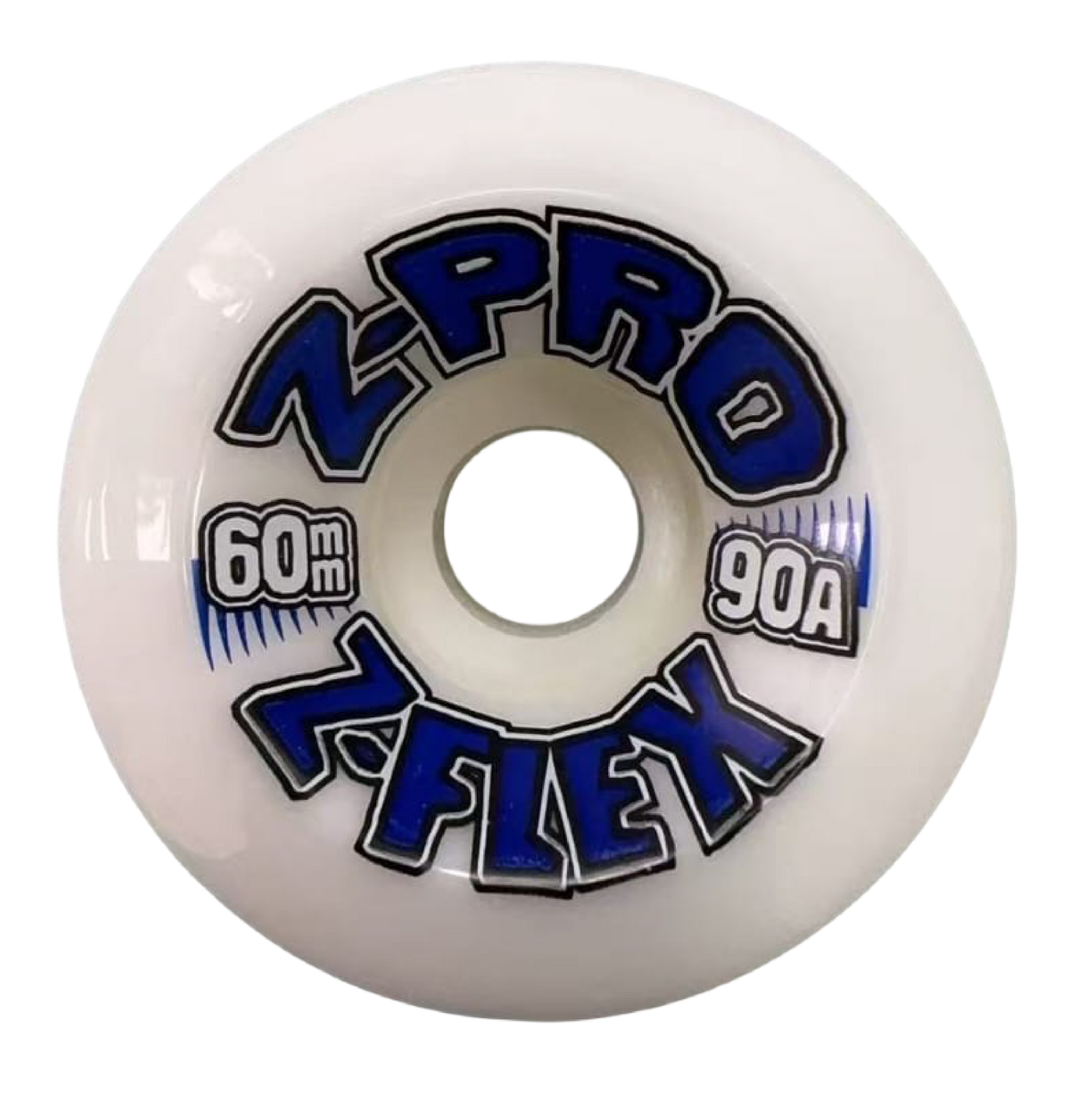 Z-PRO 60MM 90A WHITE/BLUE WHEELS – Z-Flex Skateboards