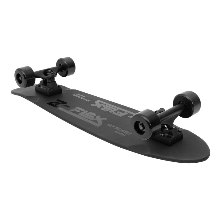 Flex Wit Me バラクラバ　YokoSquad YokoShitonly Z-Flex Skateboards - Shadow Lurker Drop Through Longboard